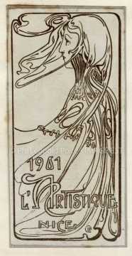 Illustration pour l'Exposition de 1901 (Nice)